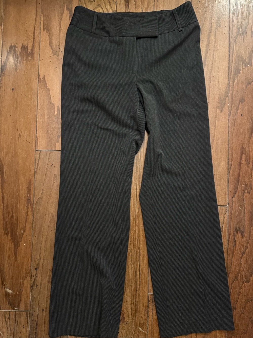 Rafaella Black Straight-Leg Dress Trousers